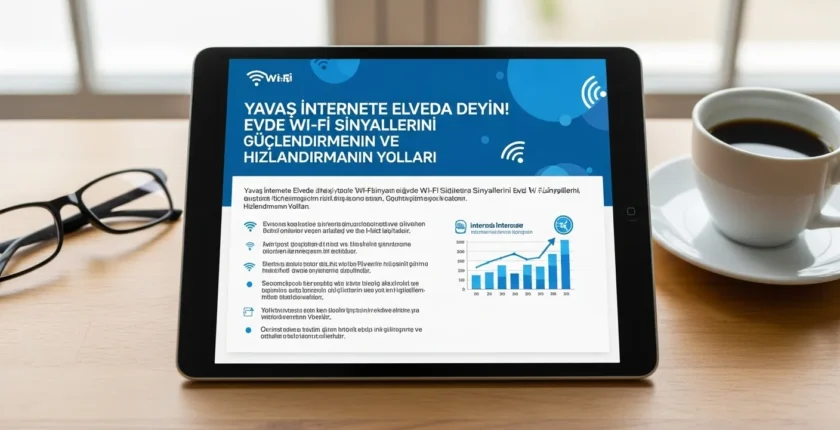 Yavaş İnternete Son! Evde Wi-Fi Sinyali Güçlendirme ve Hızlandırma Yöntemleri Yavaş İnternete Son! Evde Wi-Fi Sinyali Güçlendirme ve Hızlandırma Yöntemleri
